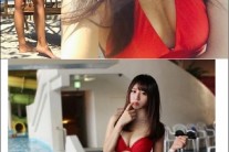 예정화 정아름, 빨간 비키니로 몸매 대결 “같은 옷 다른 느낌”