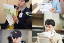 ‘냄보소’ 박유천, 대본 보는 것도 섹시한 이 남자!