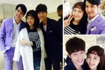 ‘착하지 않은 여자들’ 채시라, 송재림-김지석과 인증샷 ‘방부제 미모의 비결은?