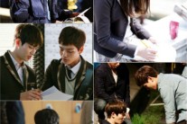 여진구-설현-이종현, ‘오렌지 마말레이드’ 열정적인 대본 연습 현장 포착