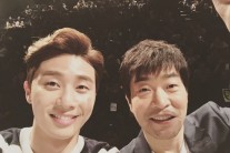 배용준의 키이스트 박서준, 손현주와 이렇게 친했나