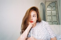 조르지오 아르마니 뷰티, 엘르 화보 속 아이비 매력 발산