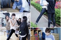 이재준,  女 스태프 배려 매너다리 ‘마음도 훈훈’