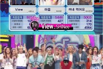 ‘음악중심’ 샤이니 ‘뷰’ 7번째 트로피 들어올렸다