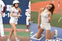 배트걸 권안나 “치어리더가 돼 볼까요?”