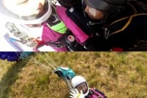 정인아 “스카이다이빙 스폰 감사합니다” 마지막 인사