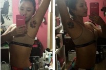 정아름, 겨드랑이 타투 인증…‘시선 집중’