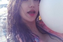 예정화, 풍선보다 가슴에 시선 ‘대단해~’
