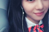 aoa 민아, ‘뮤뱅’ 출연 인증샷