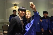 이승우-박지성, 축구계 ‘미래’와 ‘전설’이 만나 ‘다정샷’