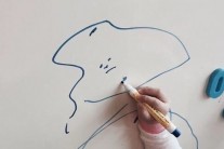 정형돈, 딸이 그린 초상화 공개…’단순한데 닮았어’