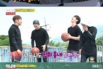 ‘런닝맨’ 백진희, 패대기 농구로 폭소 유발
