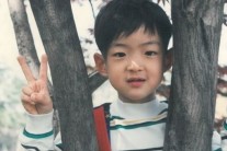 구자욱 현재랑 똑같은 어릴 적 사진 ‘눈길’
