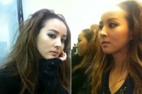 한혜진 만삭 화보, 파격적 헤어스타일과 스모키 메이크업 인증샷 ‘산다라박 변신?’…’시선 집중’