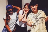 그레이-제시-육지담 다정한 포즈…변함없는 우정 ‘눈길’