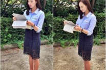 ‘여자를 울려’ 김하린, 대본 삼매경 ‘뭘 해도 예쁘네’
