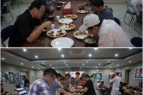 ‘심야식당’ 김정태, 촬영장에 삼계탕 밥차 선물로 지원사격