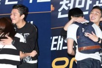 ‘오늘은 조태오 아닌 유아인’…‘베테랑’ 1000만 공약 프리허그 성황