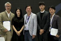 ‘사임당’ 제작사, 홍콩 ‘엠퍼러그룹’과 100억 투자 협약 조인식