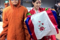 이승환, 한복 곱게 차려입은 박신혜 옆에서 곰돌이 코스프레..”귀여워”