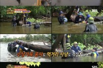 ‘집짓기의 달인’ 김병만, 정글 최초 수상가옥 탄생