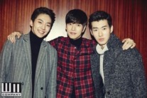 ‘치즈인더트랩’ 박해진 소속사 후배들과 ‘다정한 한컷’,”右 현진 左 성호 이들을 기대해주세요”