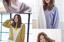 조윤희, 화보 비하인드 컷 속 사랑스러운 모습 포착 ‘니트여신’