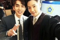‘리멤버’ 김진우, 유승호와 셀카 공개 ‘훈훈’