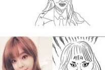 서유리, ‘닮았다고 하면 안될듯’ 폭소만발 팬아트 공개