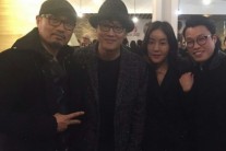 [포토]박호준 대표, 차태현과 ‘좋아해줘’ VIP 시사회에서 친분인증