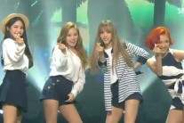 인기가요’ 마마무 트로피, 1위 소감 ”태민 선배와~영광“