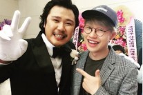 장미여관 육중완 결혼식…홍대광 SNS서 공개