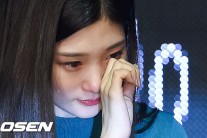 ‘다이아’정채연, 쏟아진 ‘눈물’…무슨 일?