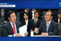 노회찬, 생방송중 김성태에 “이 사람아”…손석희도 진땀