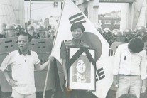 우상호, 안내상·우현과 함께…1987년 6월 사진 공개