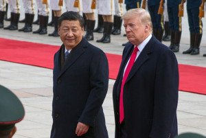 도널드 트럼프 미국 대통령(오른쪽)과 시진핑 중국 국가주석. [EPA=헤럴드경제]
