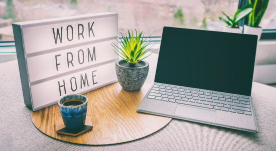 Working from home remote work