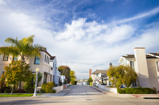 Homes in Affluent Southern California Community