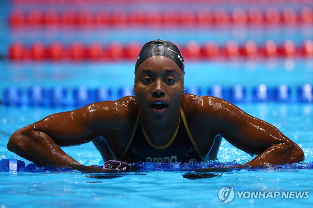 시몬 매뉴얼 [게티이미지/AFP=연합]