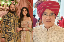 이재용, 印 ‘재벌집 막내아들’ 결혼식에 또 떴다…英 전직 총리·FIFA 회장까지