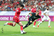 홍명보호 불안한 출발…랭킹 96위 팔레스타인과 0-0