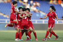 북한 U-20 여자축구, 아르헨 6-2 대파…월드컵 1차전 승리