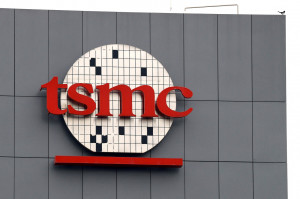 대만 TSMC 공장의 로고[로이터]