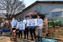 TEAMHOPE 소속 변요한·엄태구·이가섭·이주영, 유기동물 위한 봉사 활동 펼쳐