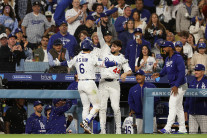 김혜성 빅리그 첫 홈런 터졌다…“웰컴 투 더 쇼!”