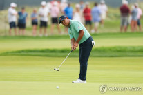 김시우, US오픈 2R 공동 8위…난코스서 선전