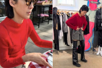 대선 전날 빨간 옷 입은 홍진경…“티 못내서 안달이냐” 댓글에 사과