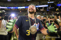 전반기 MLB 홈런 1위 롤리, 올스타 홈런더비도 우승