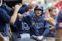 김하성, 탬파베이 유니폼 입고 첫 장타·타점 등 2안타