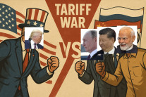 트럼프 ‘관세전쟁’, 중국-인도-러시아와 3대 전선서 ‘결정의 순간’
